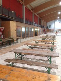 Aufbau Beachcenter 11